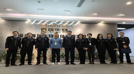 深圳市市场监督局领导莅临深圳九游会j9真人游戏第一品牌生物有限公司开展走访调研活动